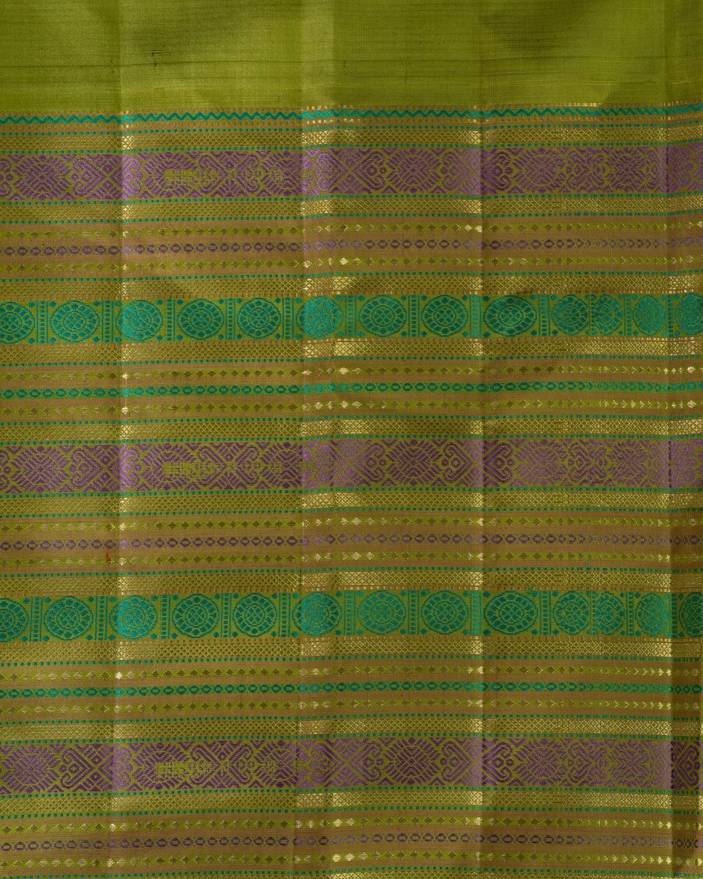 Light Pink Tissue Kanchipuram Silk Saree With Golden Zari Buttas