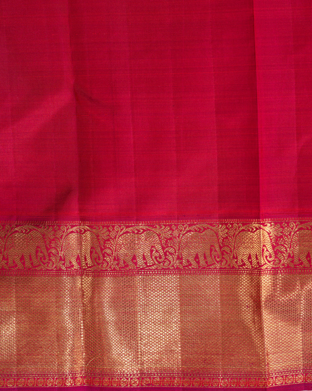 Pink Kanchipuram Silk Saree With Zari Weaves