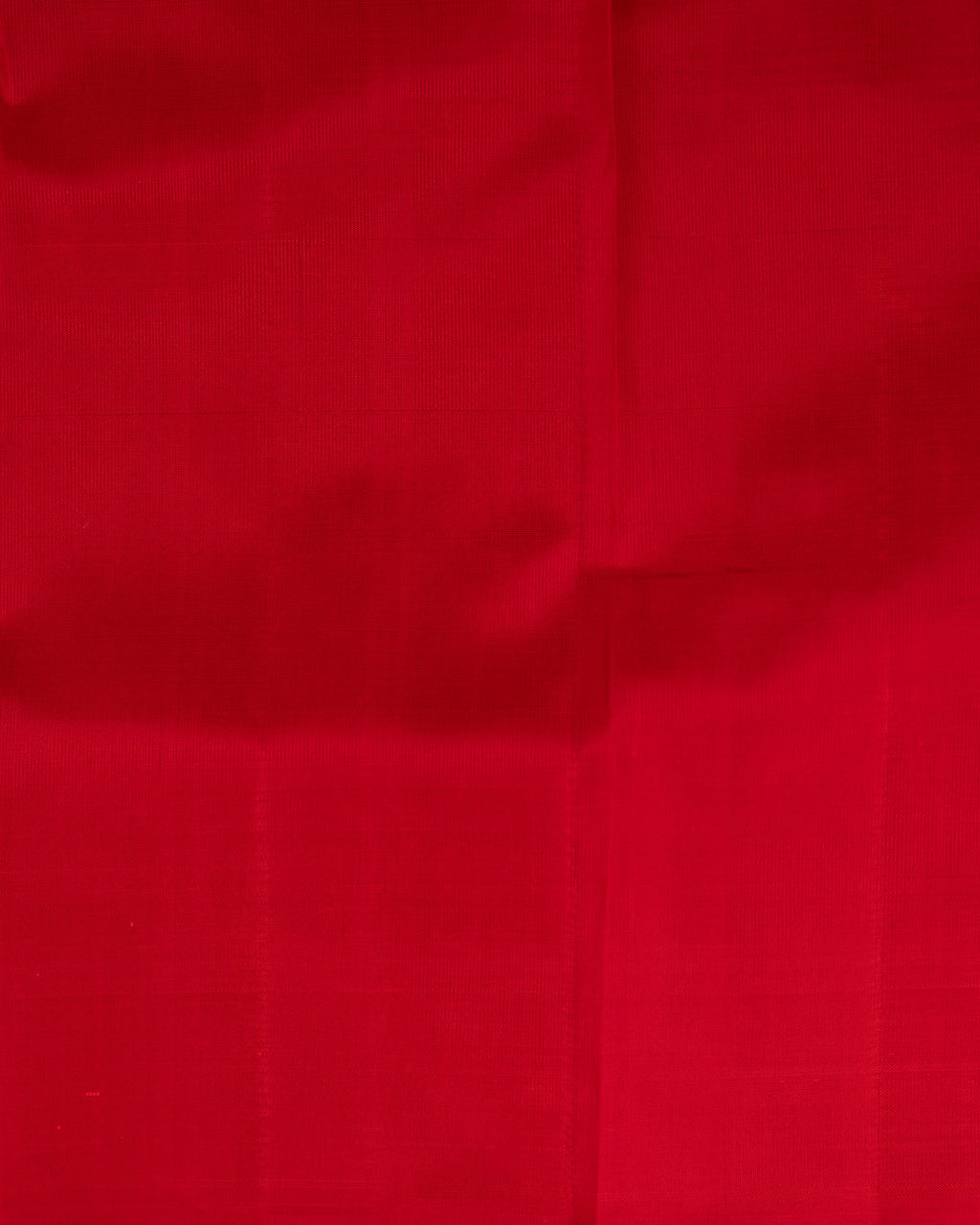 Red Kanchipuram Silk Saree With Zari Weaves & Rich Floral Border
