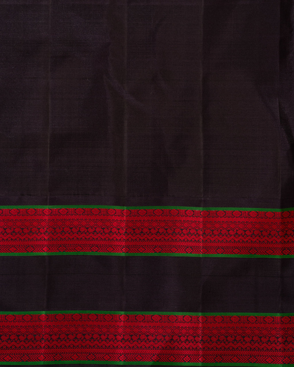 Yellow Kanchipuram Silk Saree With Different Colored Checks In The Body