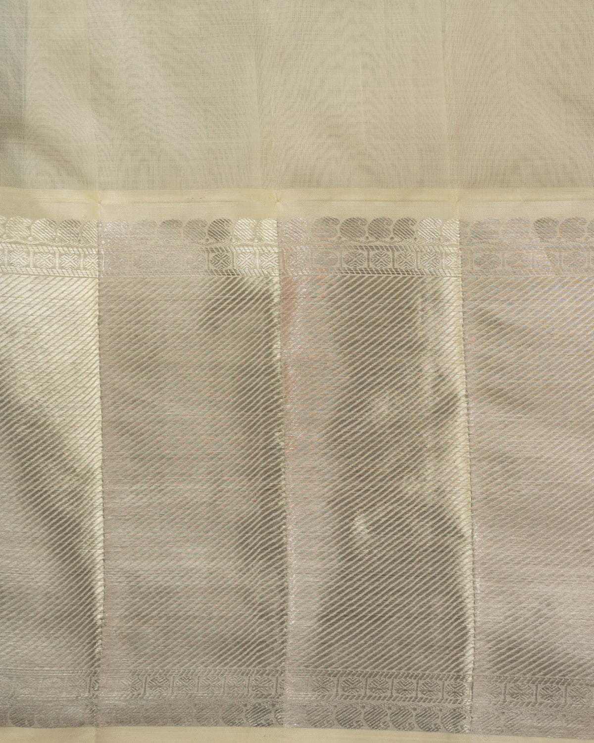 Pink Kanchipuram Kora Silk With Minakari Jaal Weaves
