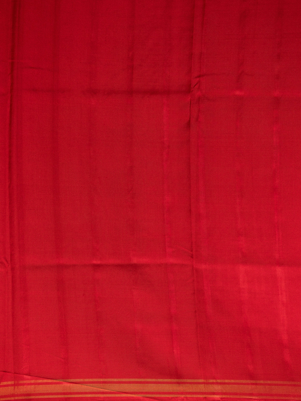 Blue & Red Banarasi Silk Saree With Patola Border