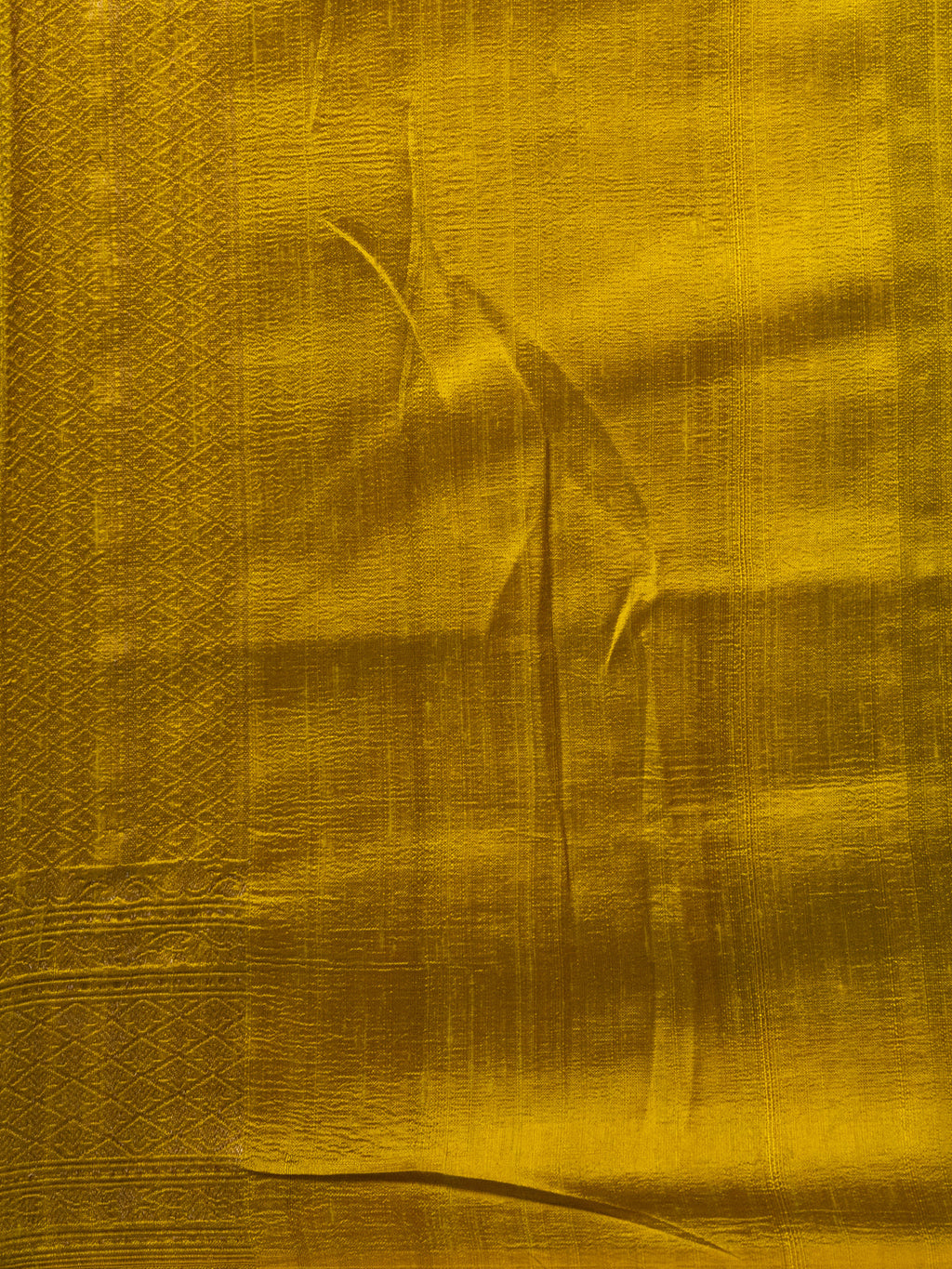 Blue & Yellow Banarasi Raw Silk Saree
