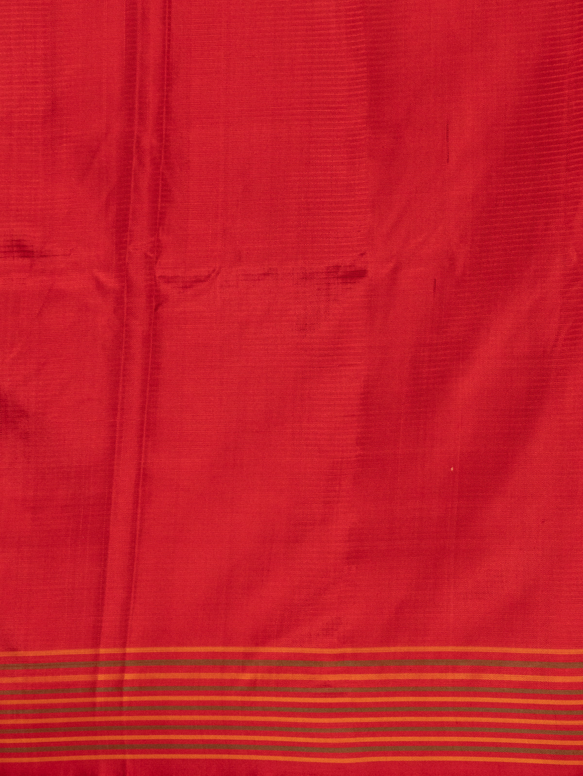Deep Violet & Red Patan Patola Silk Saree With Petit Point Embroidery