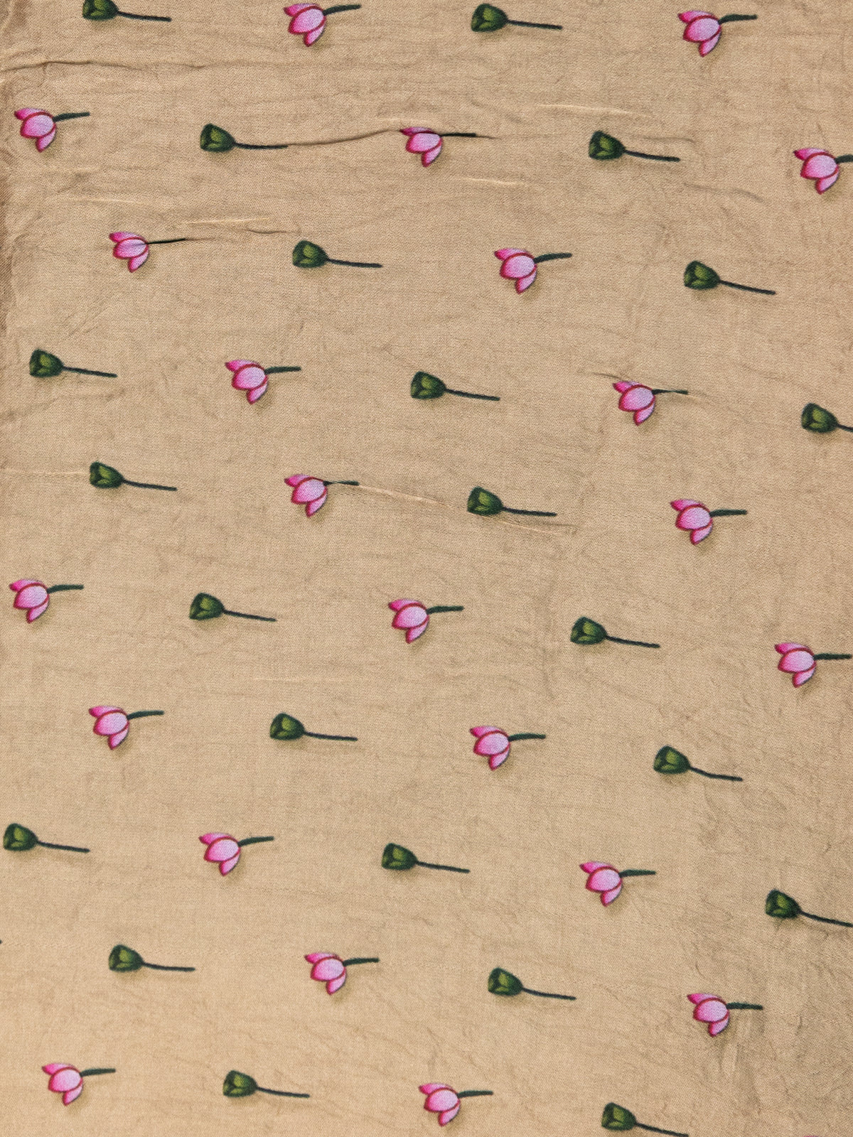Teal Green & Beige Modal Silk Saree With Bandhej