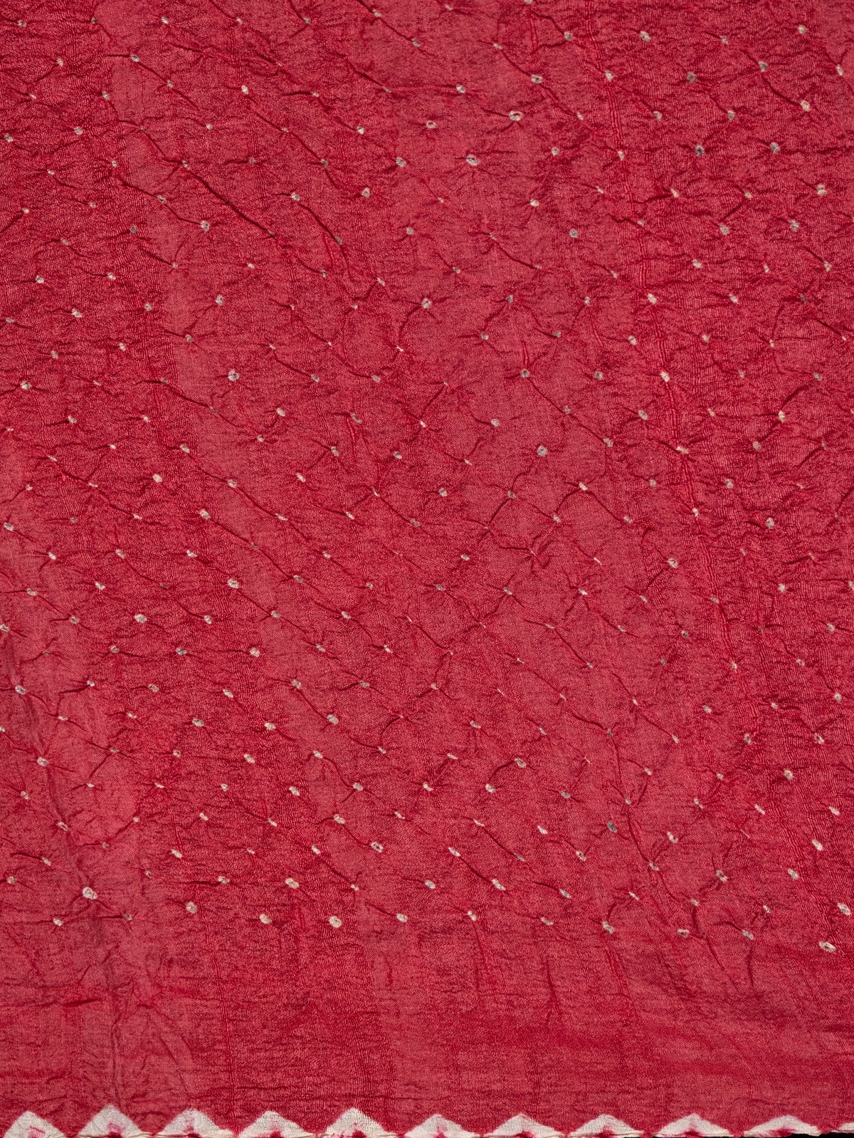 Black & Maroon Tussar Silk Saree With Shibori