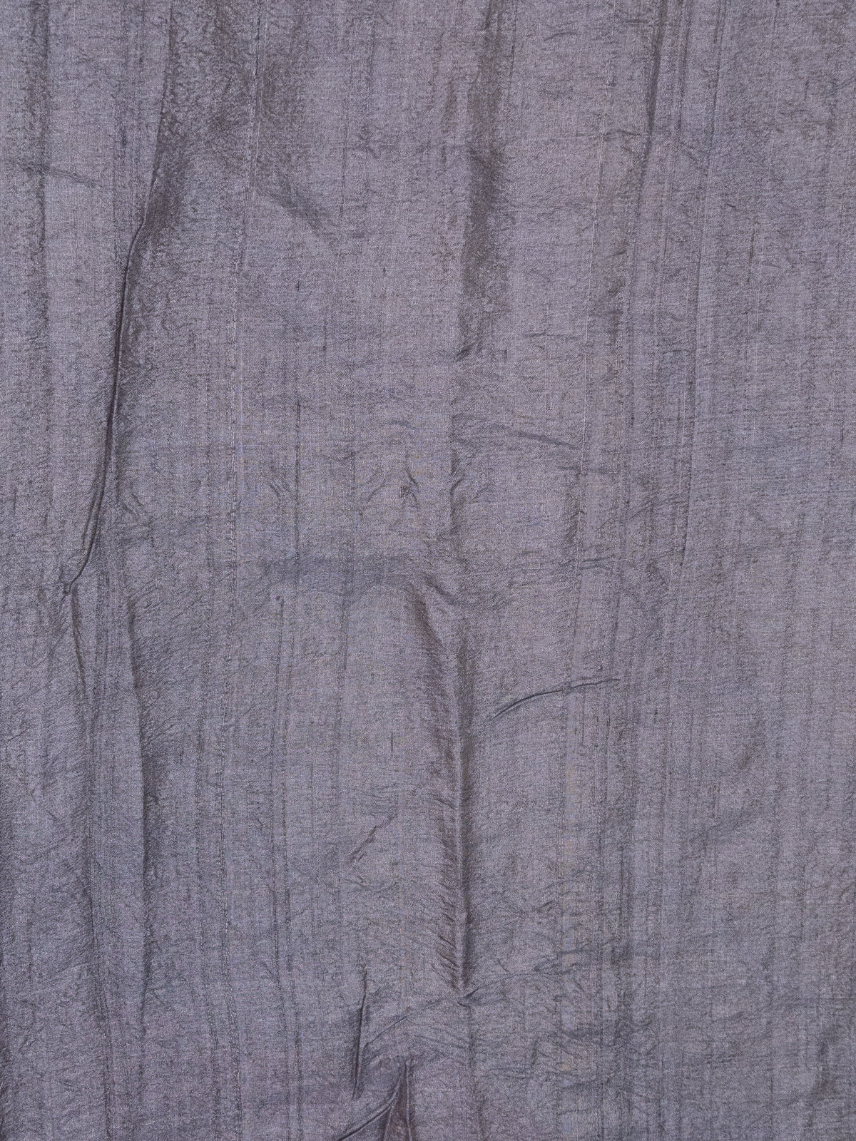 Elaichi Green & Grey Leheriya Tussar Silk Saree With Bhandej