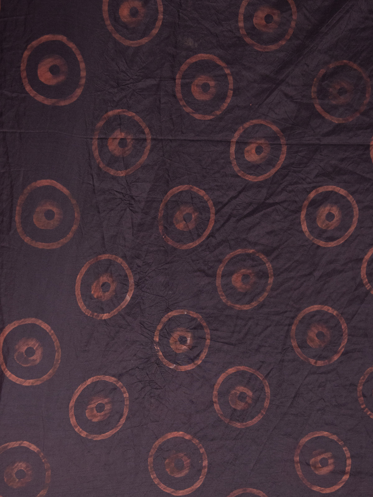Maroon & Deep Jamun Tussar Silk Saree With Bandhej