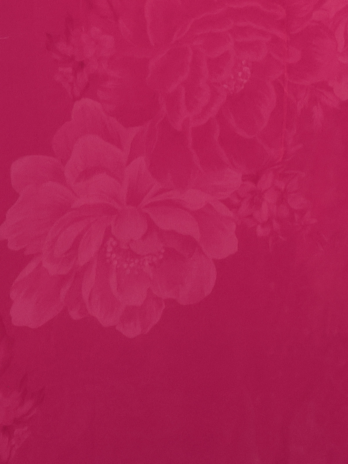 Pink Georgette Saree With Embroidery And Fancy Border