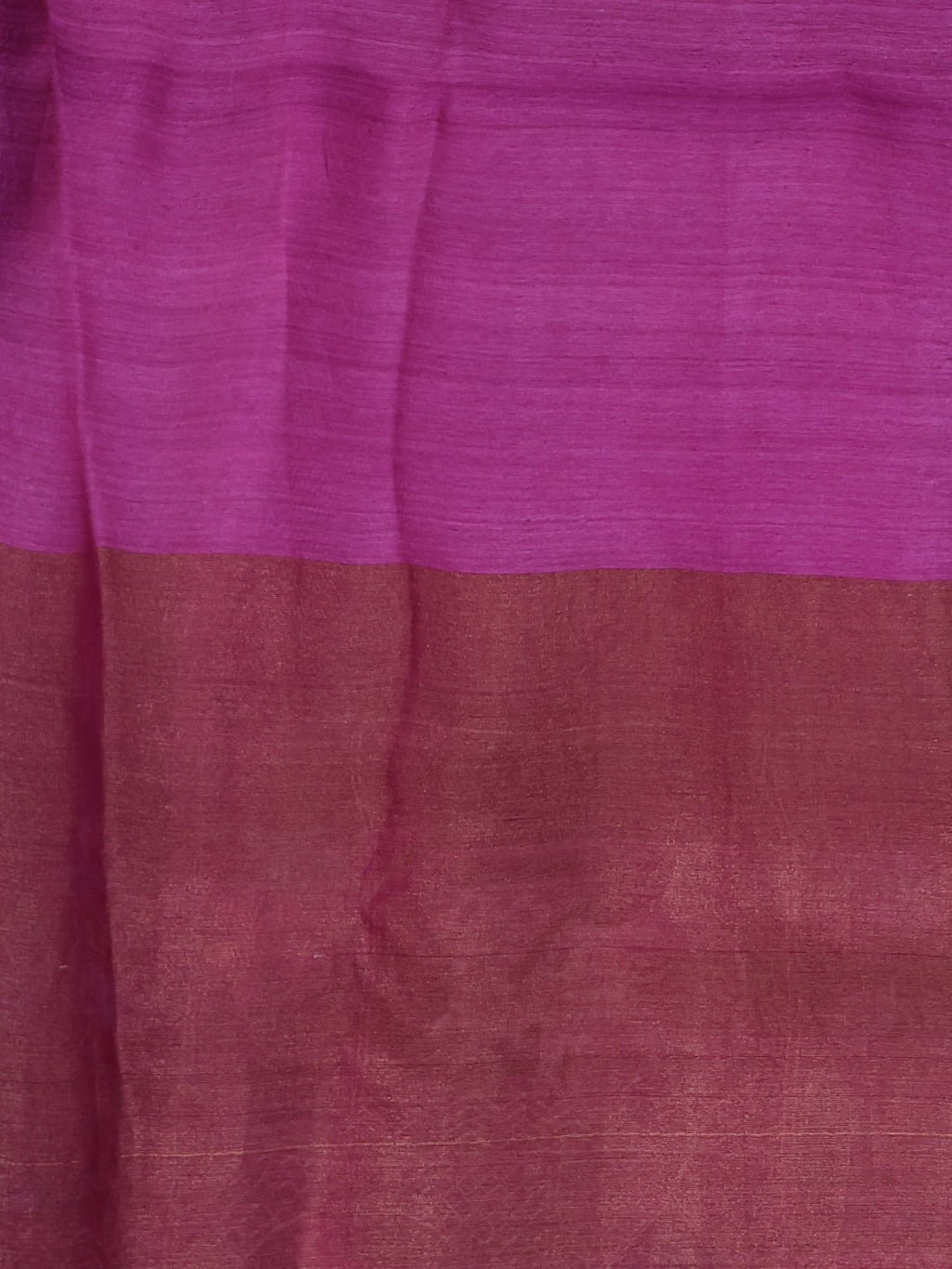 Purple Pure Organza Silk Saree With Long Embroidery Border