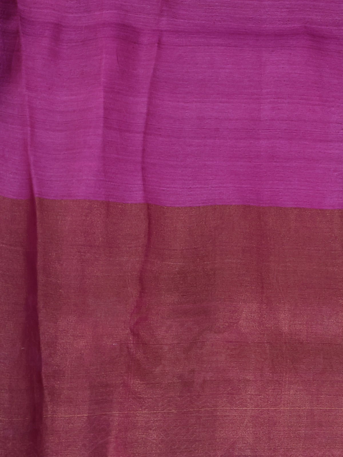 Purple Pure Organza Silk Saree With Long Embroidery Border