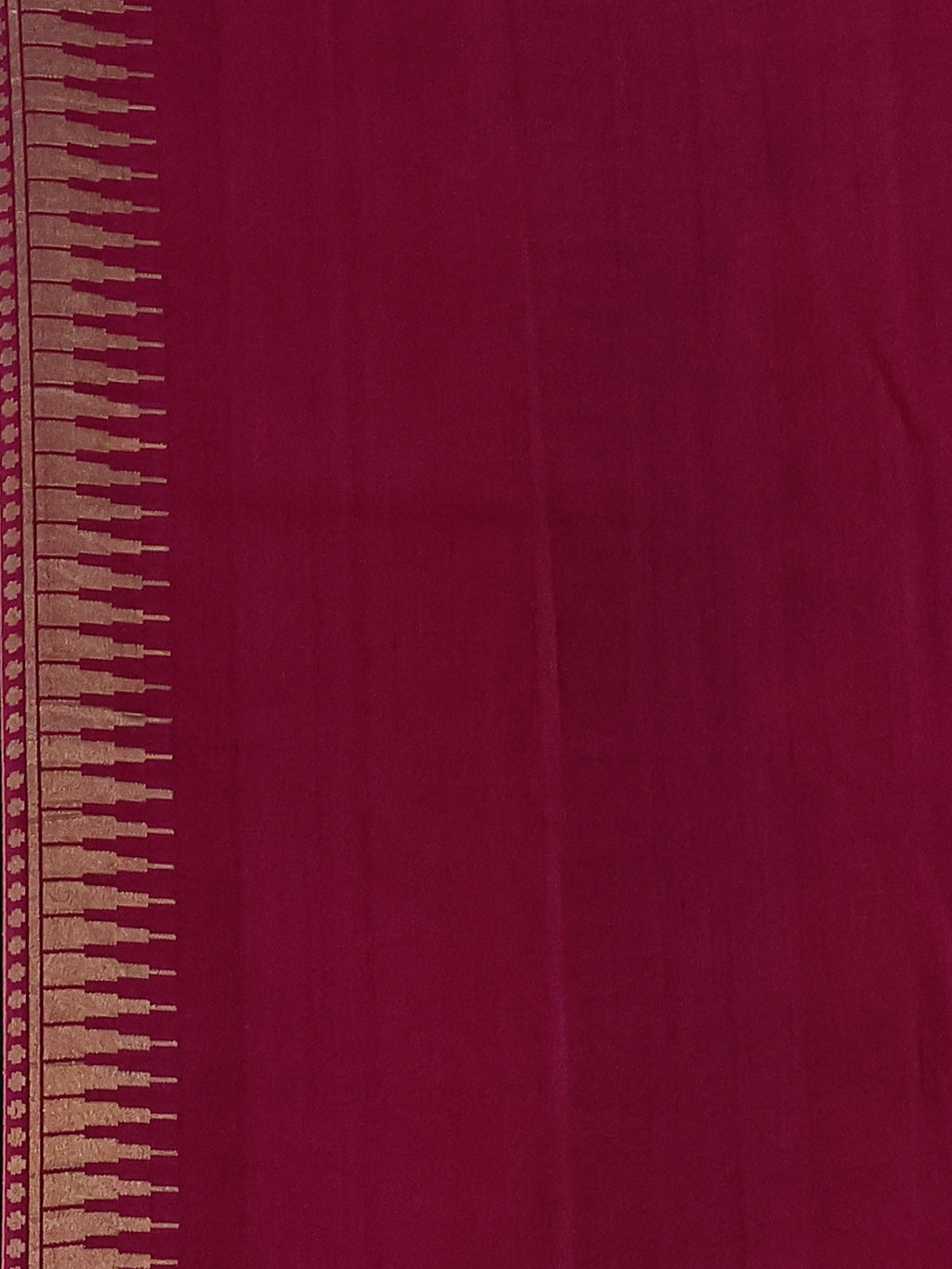 Green -Pink Banarasi Tussar Georgette Silk Saree With Paithani Weaves