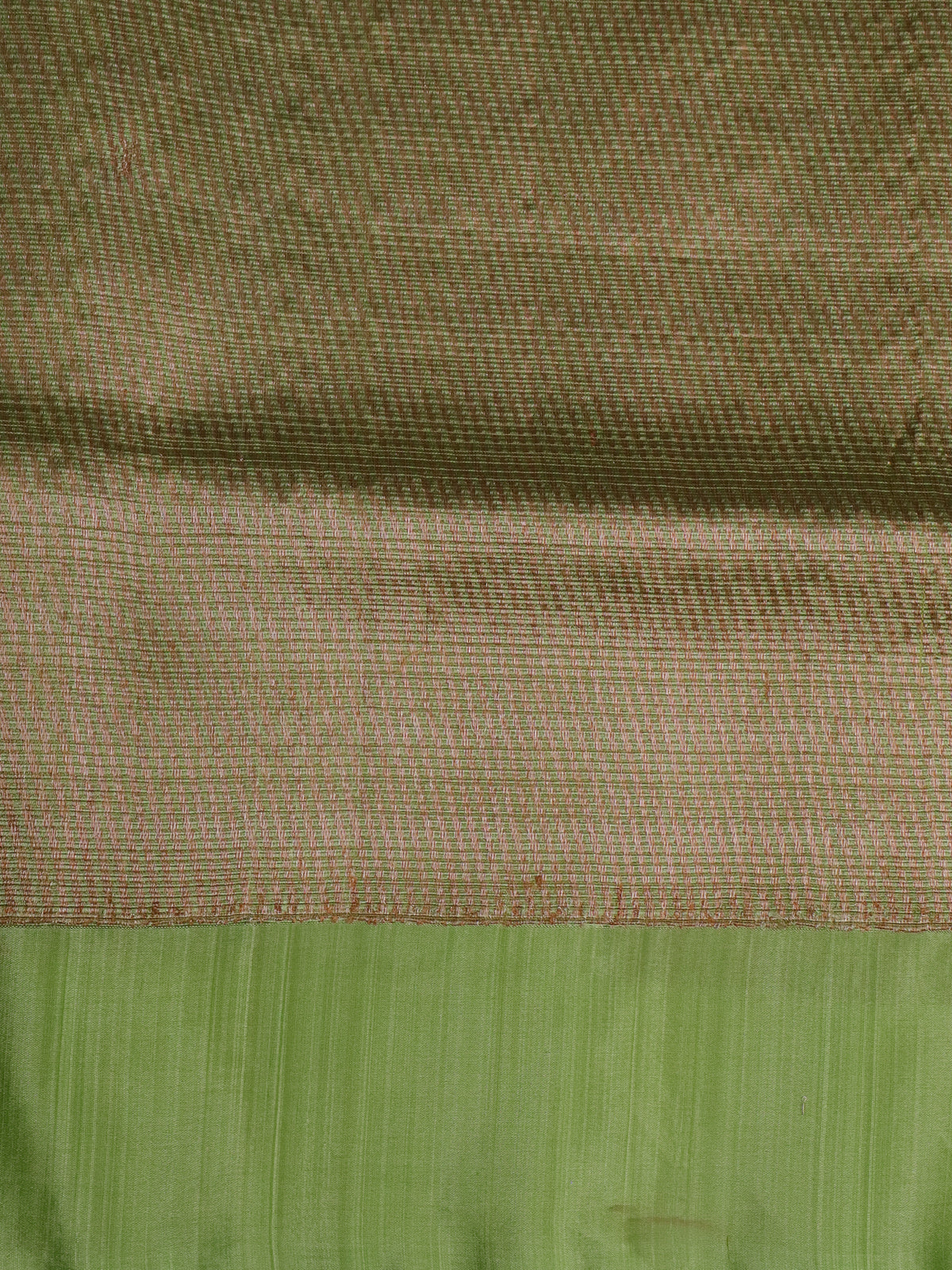 Light Blue- Pista Green Banarasi Kora Silk Saree