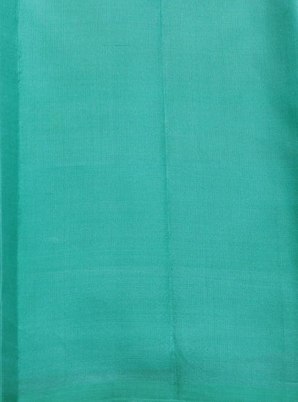 Black-Multi Colour Pure Kanchipuram Silk Saree