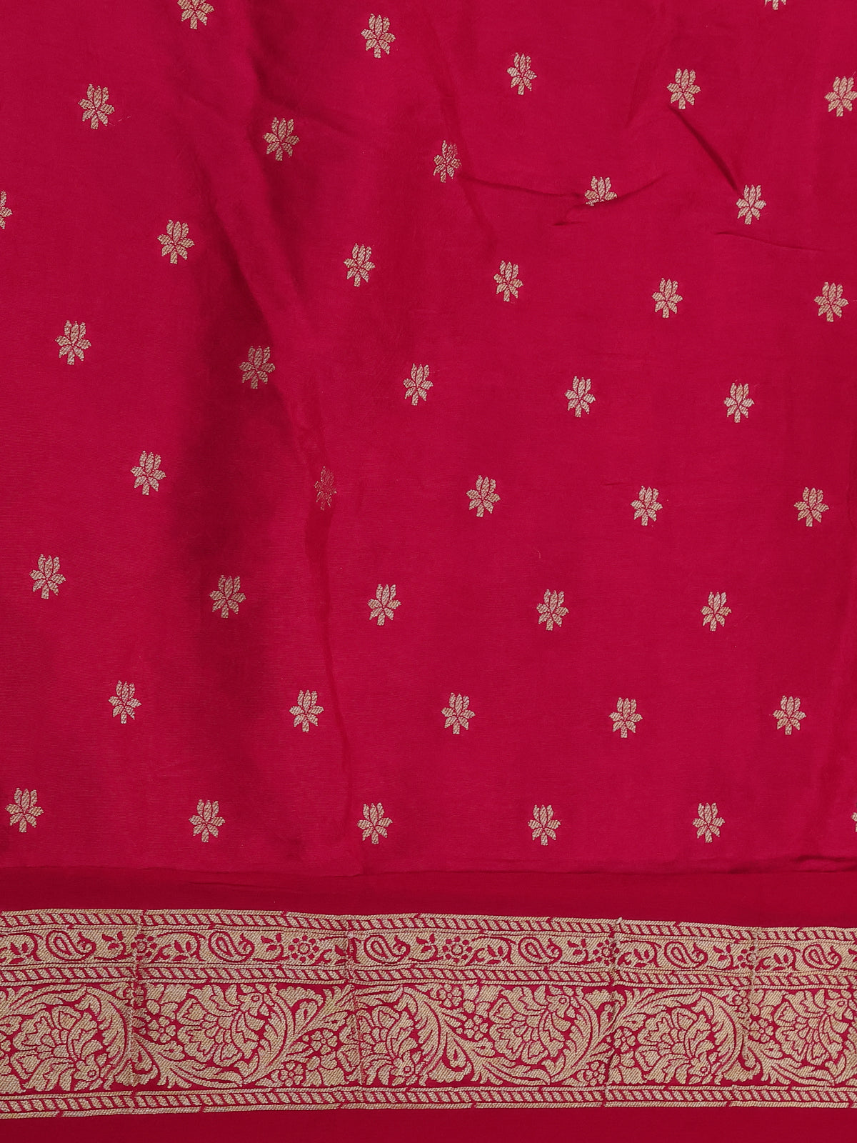 Pink Banarasi Georgette Saree