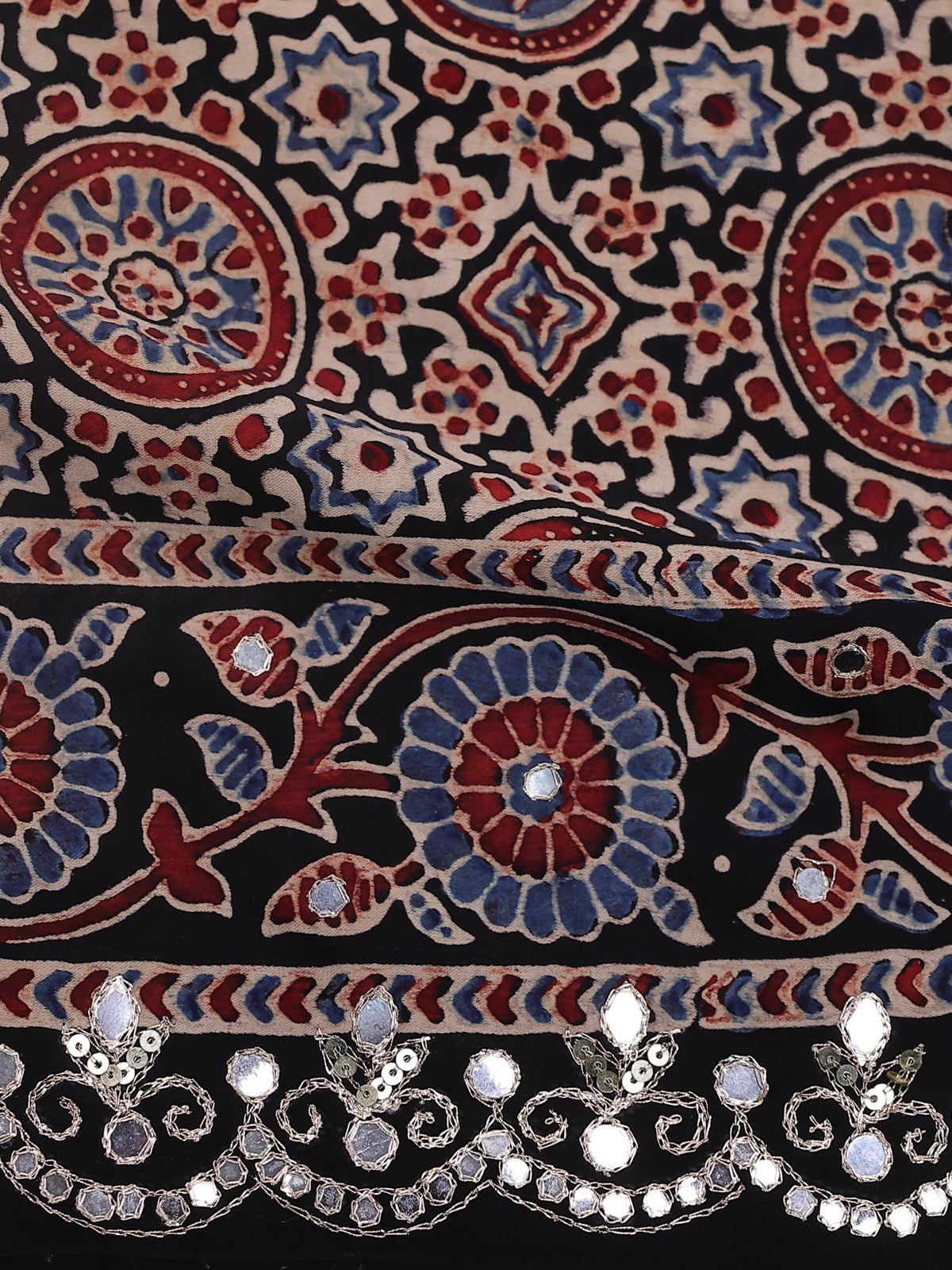 Black Modal Silk Saree