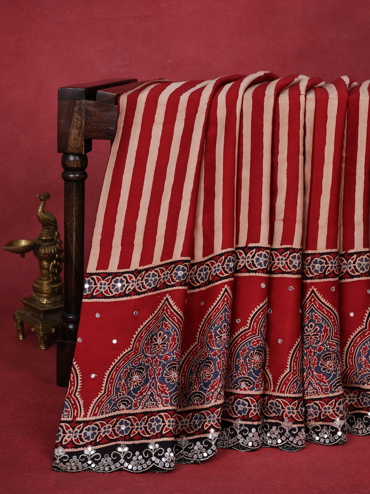 Black Modal Silk Saree