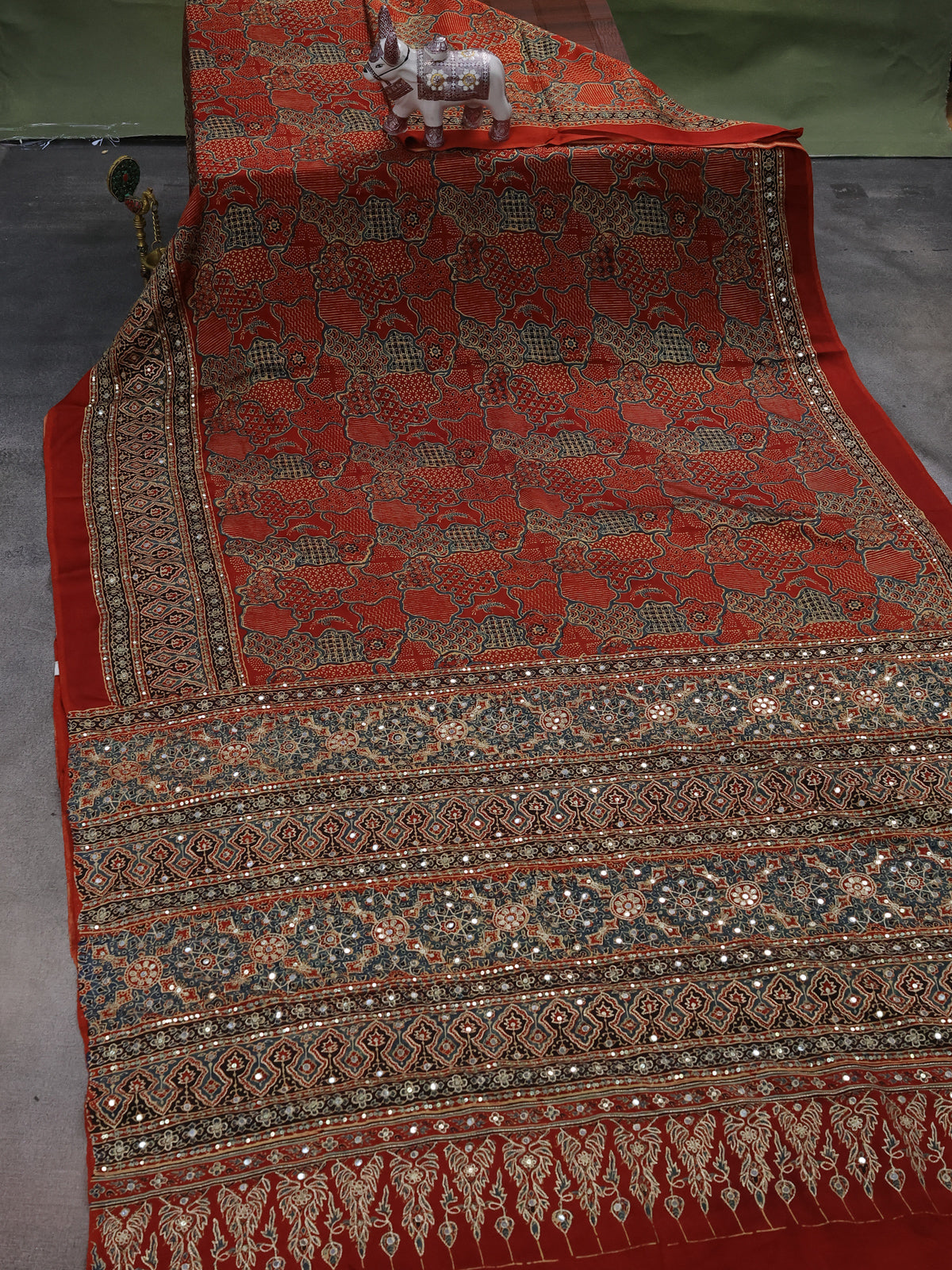 Maroon Modal Silk Saree