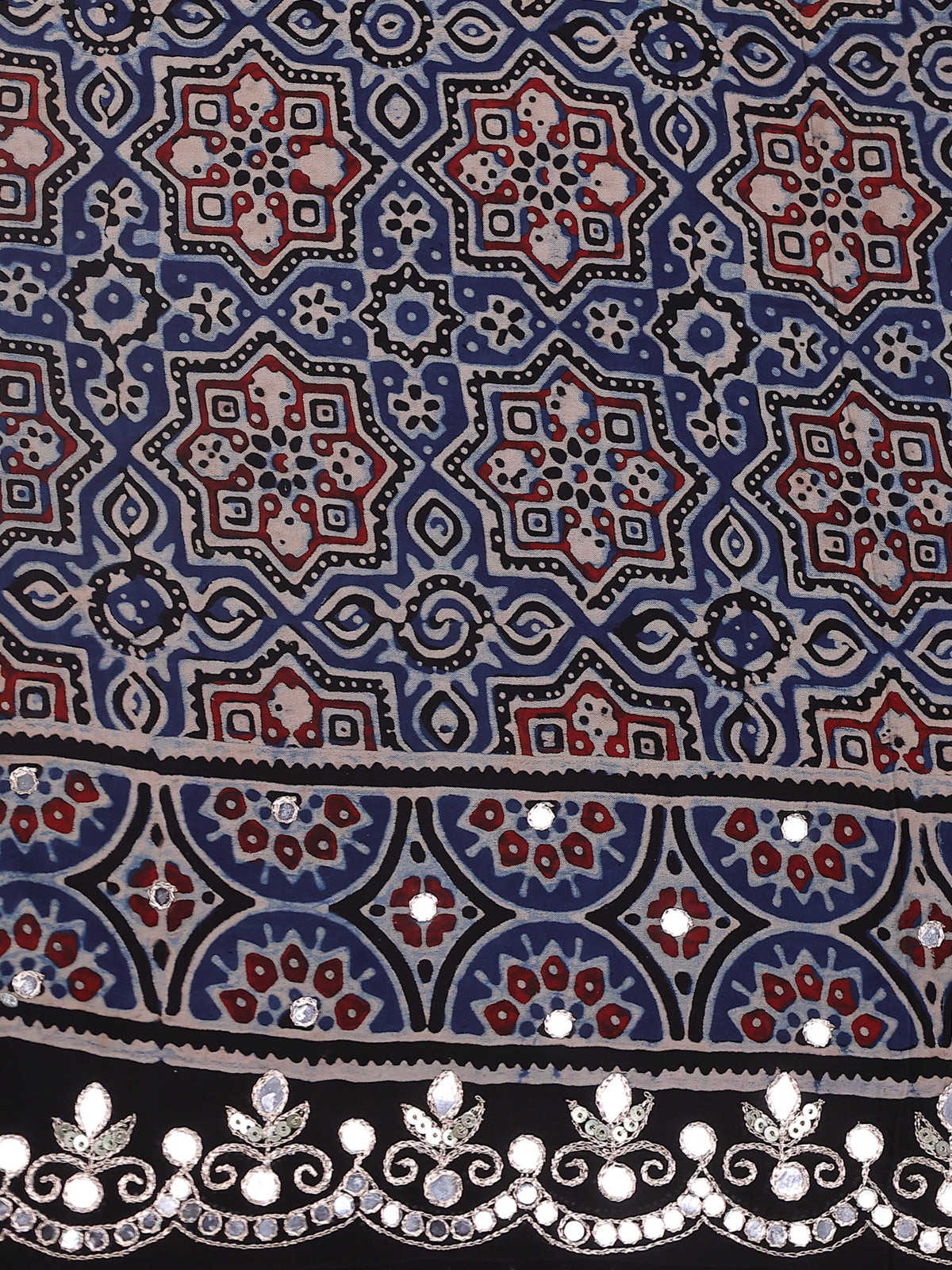 Blue Modal Silk Saree