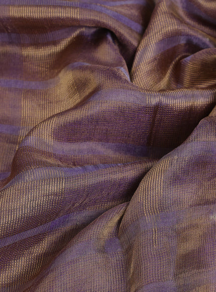 Blue Tissue Silk Saree