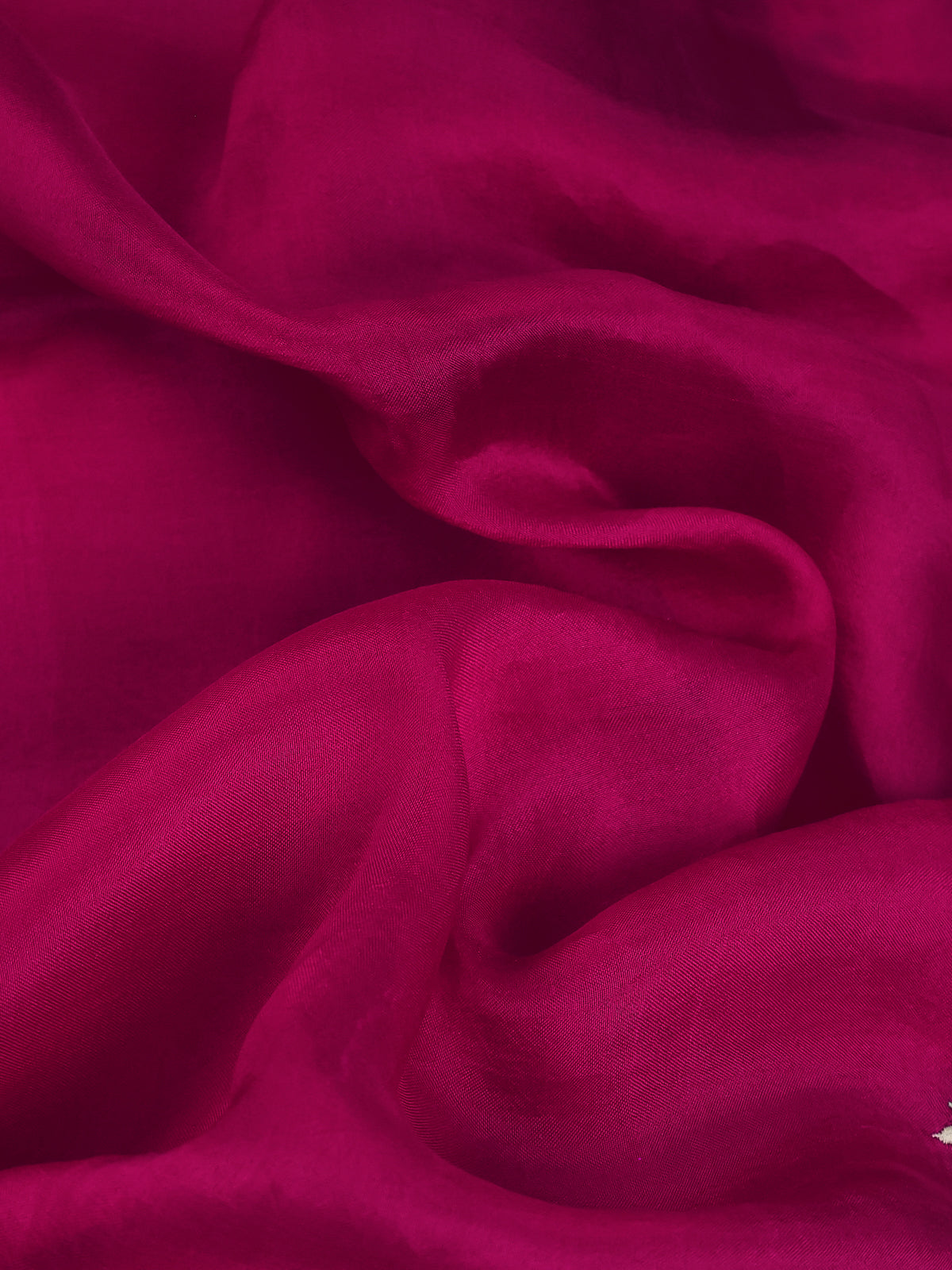 Pink Organza Silk Saree