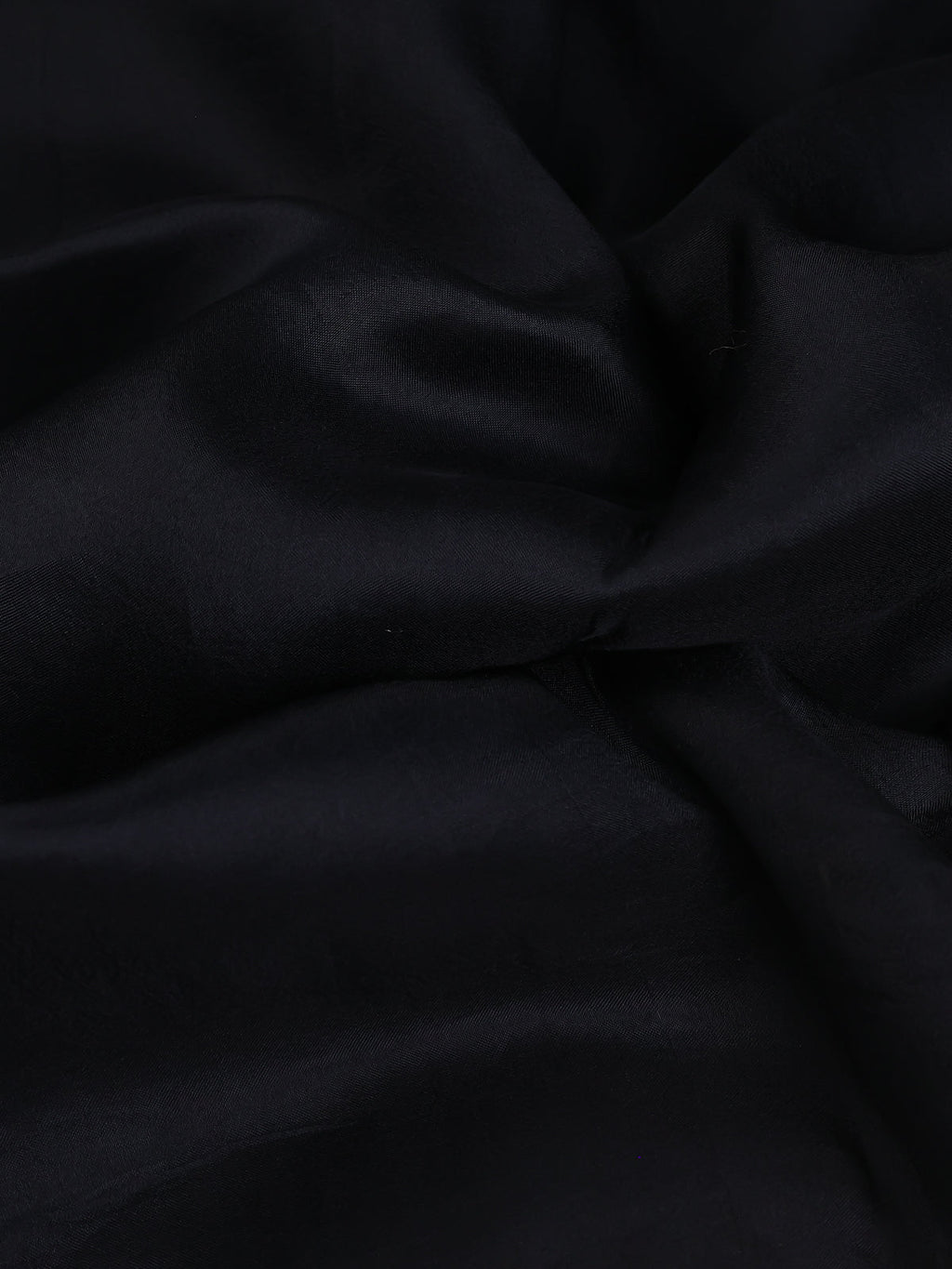 Black Organza Silk Saree