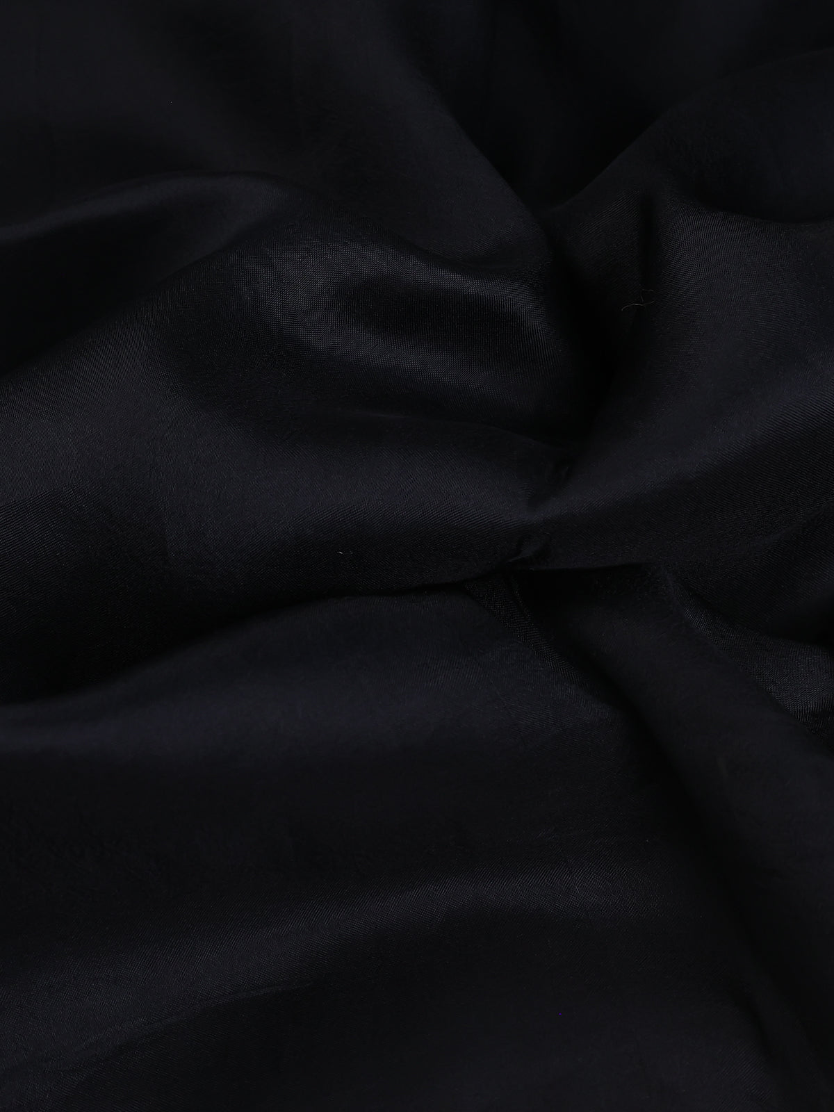 Black Organza Silk Saree