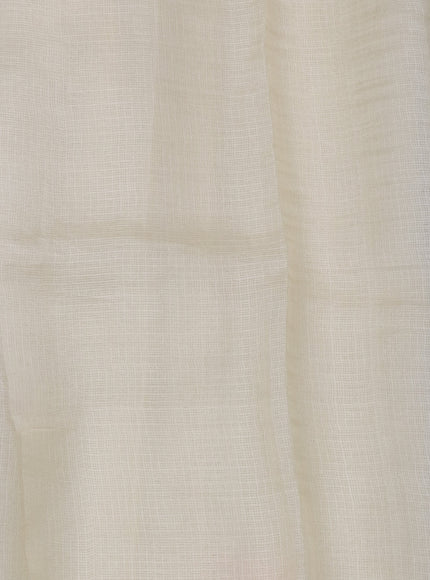 Cream Silk Kota Saree