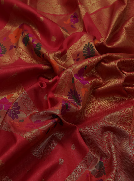 Red Kanchipuram Silk Saree