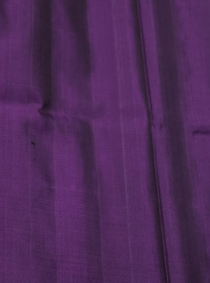 Violet Uppada Silk Saree With Jamdhani Weaves