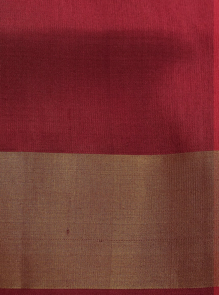 Red Uppada Silk Saree With Jamdhani Weaves