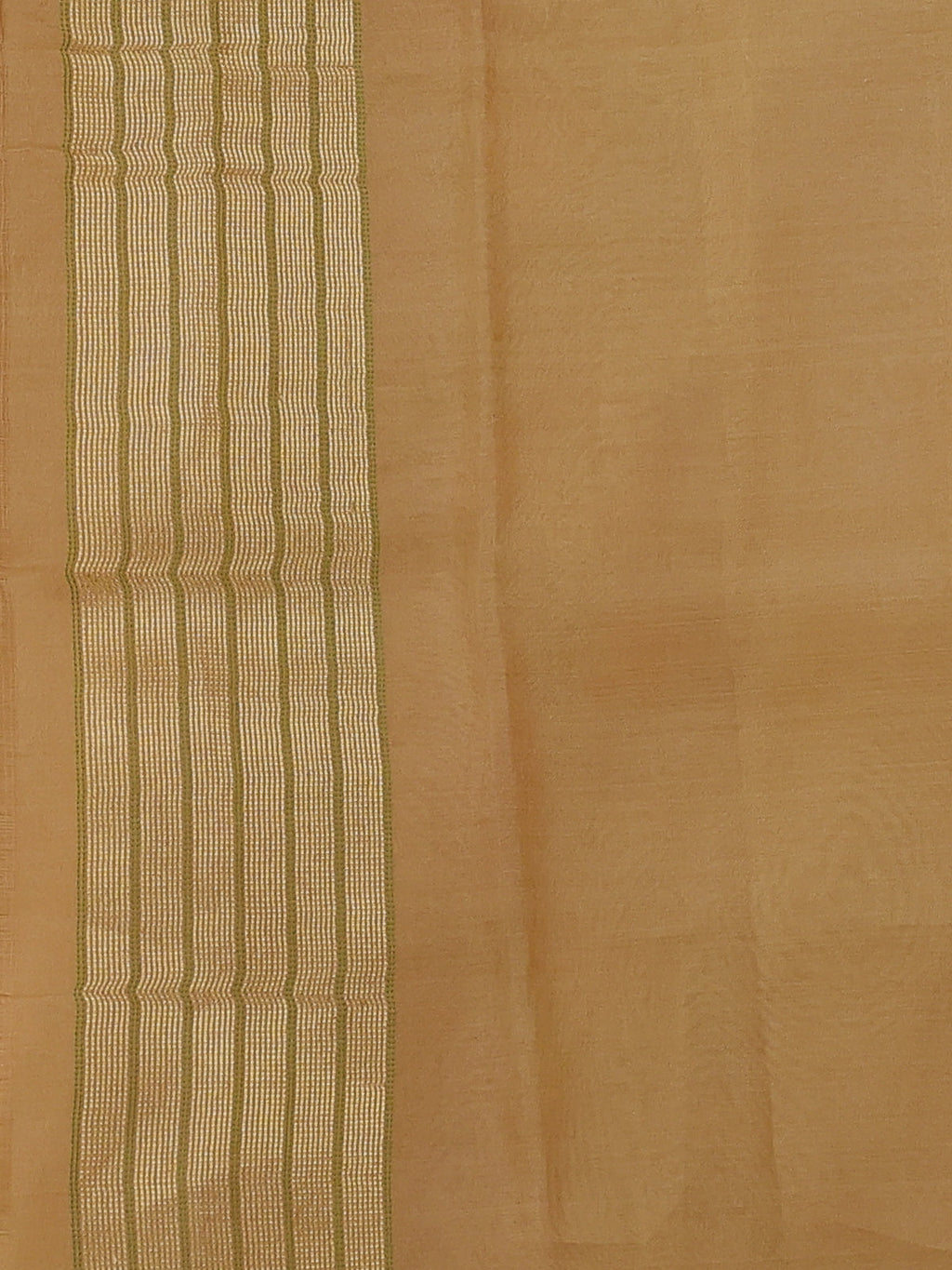 Sandal Banarasi Kora Silk Saree