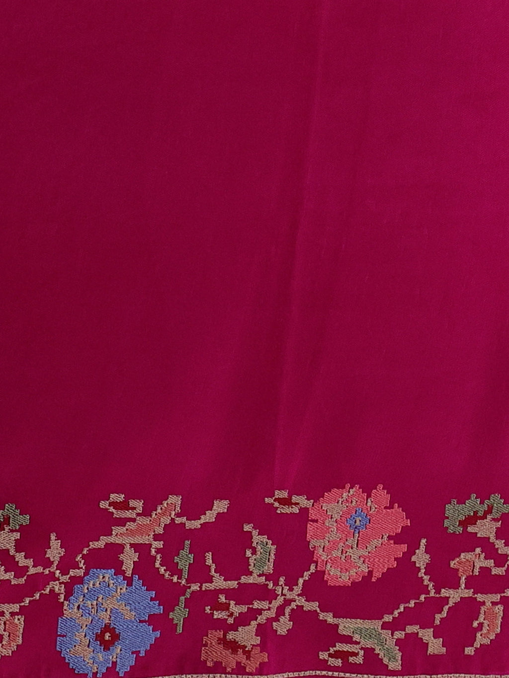 Gold -Pink Tissue Silk Saree