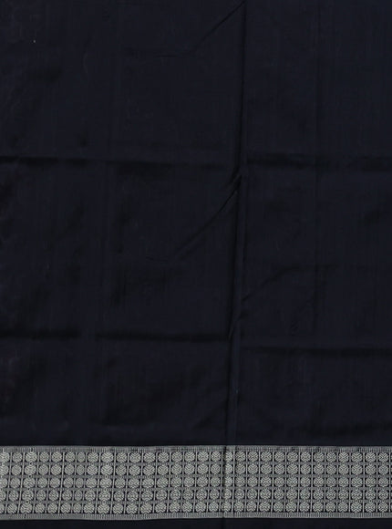 Black Pochampally Silk Saree