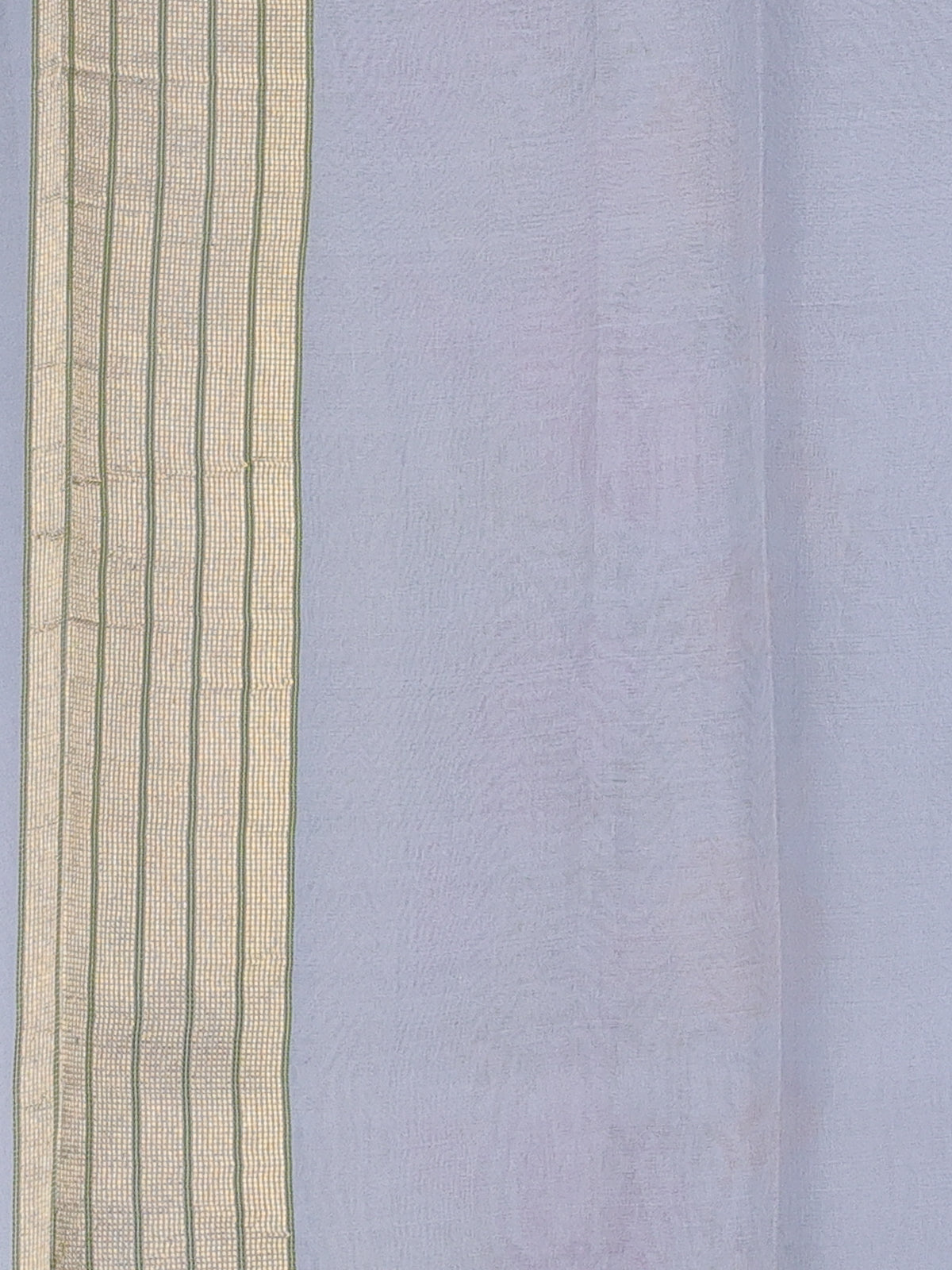 Grey Banarasi Kora Saree