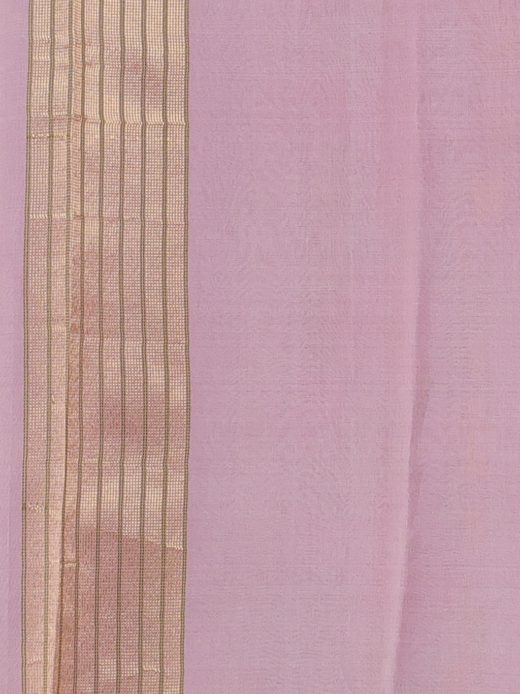Pastel Pink Banarasi Kora Saree