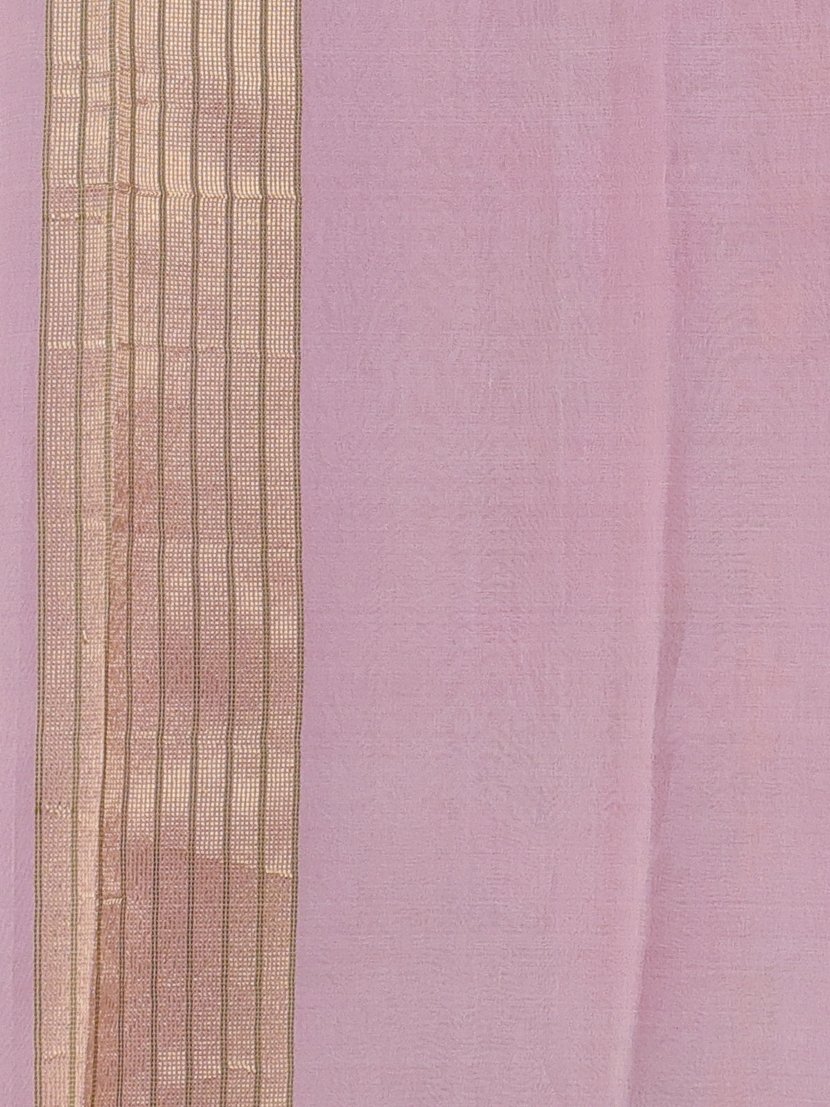 Pastel Pink Banarasi Kora Saree