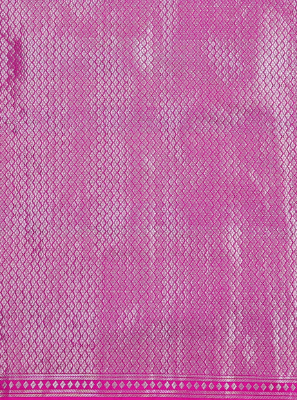 Pink Banarasi Tanshoi Silk Saree