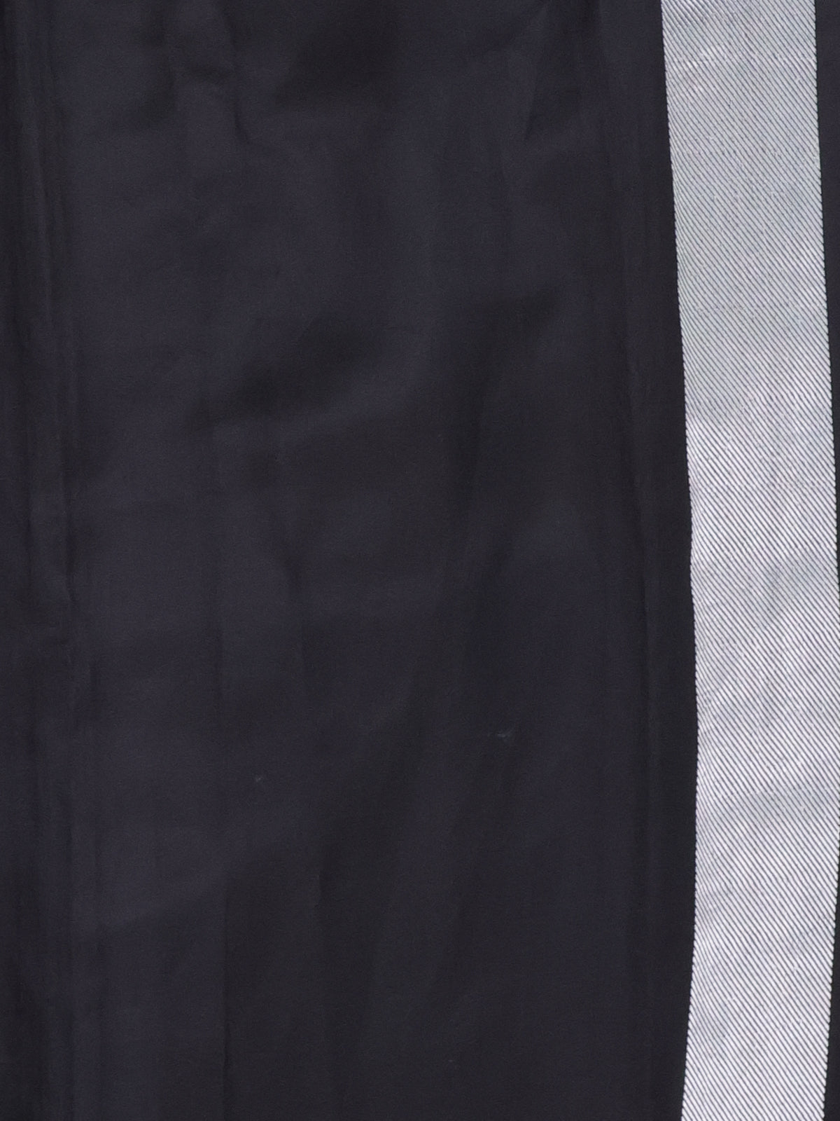 Black Chanderi Silk Saree