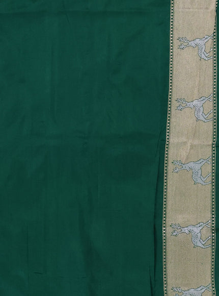 Green Banarasi Silk Saree