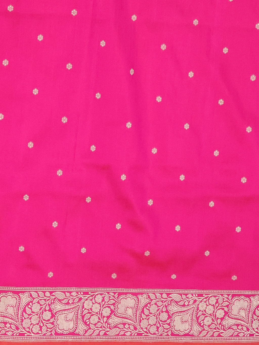Pink Banarasi Silk Saree