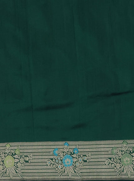 Green Banarasi Silk Saree