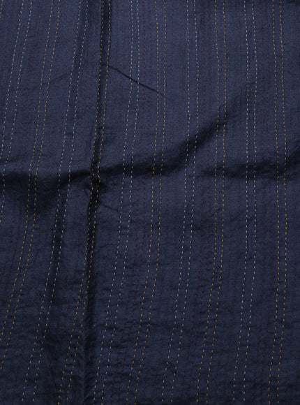 Elephant Grey Tussar Silk Saree