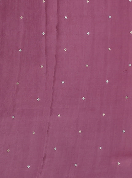 Pastel Pink Banarasi Mushru Silk Saree