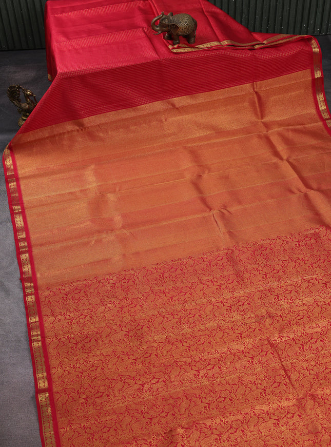 Red Kanchipuram Silk Saree