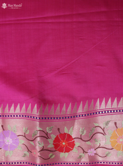 Pink Banarasi Fekwa Silk Saree