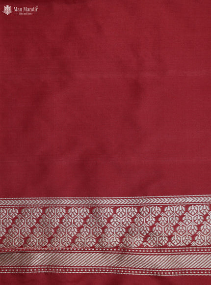 Multi Colour - Red Banarasi Kadwa Silk Saree