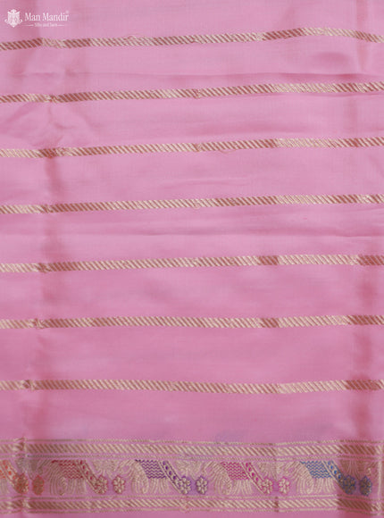 Multi Colour Rangkat Banarasi Kadwa Silk Saree
