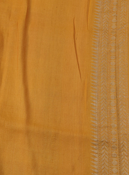 Sandal-Rani Pink Banarasi Khaddi Tussar Saree