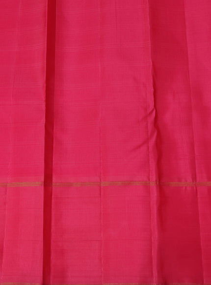 Lavender And Brown-Pink Pure Kanchipuram Silk Saree